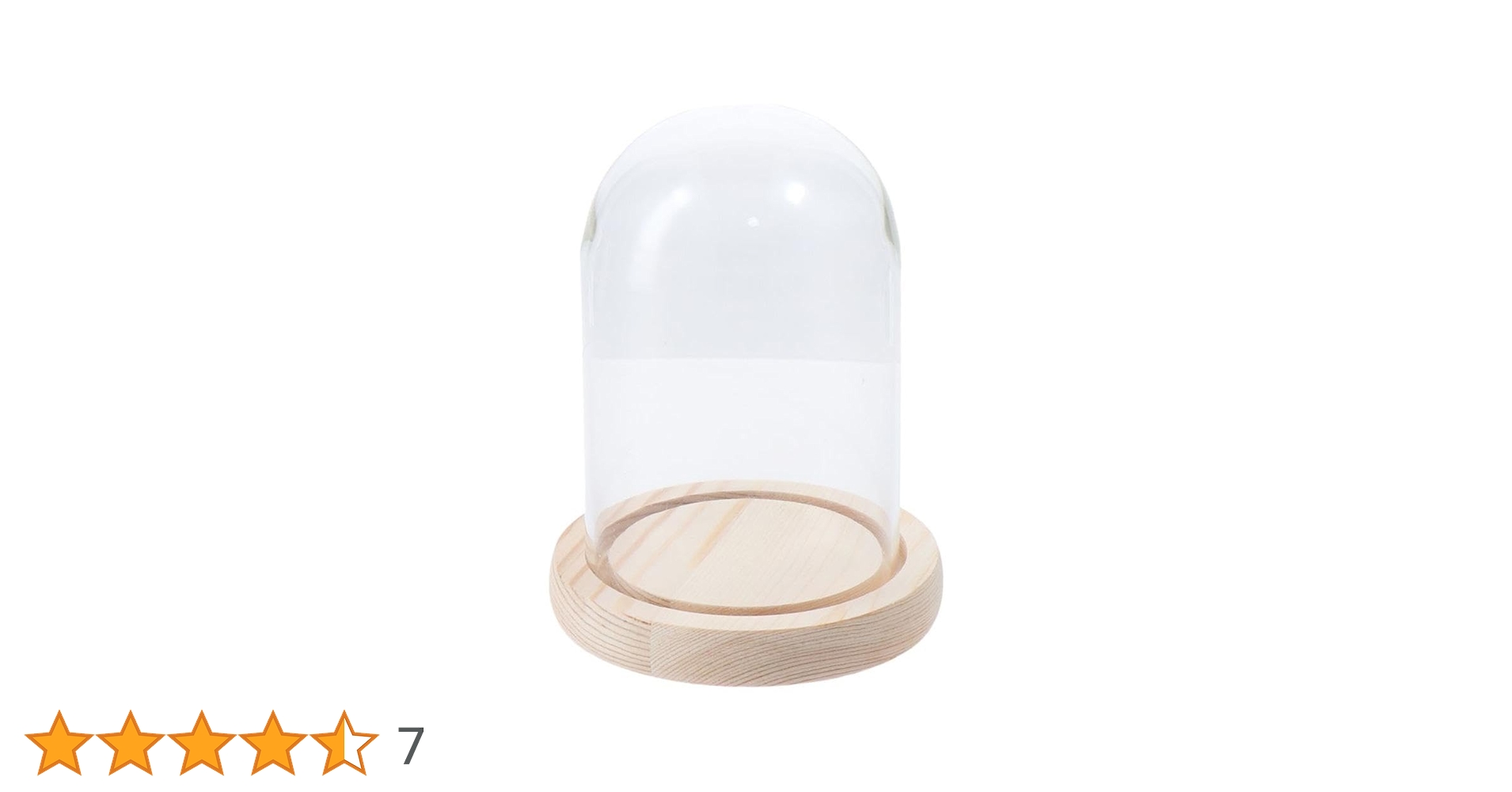 Amazon.co.jp: hobbyme クリアクロッシュガラスドーム ガラスベル型 Amazon.co.jp: hobbyme クリアクロッシュガラスドーム ガラスベル型